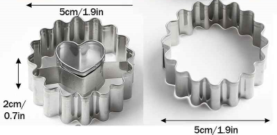 emporte piece avec taille parfaite