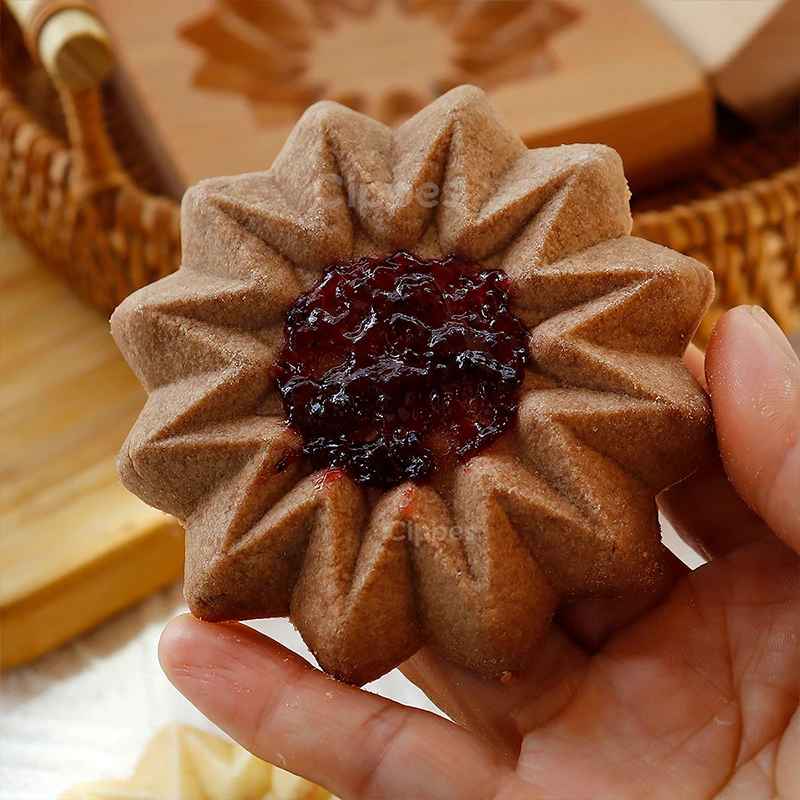 biscuit fait avec emporte piece