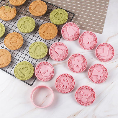 biscuits faites avec emporte piece noel
