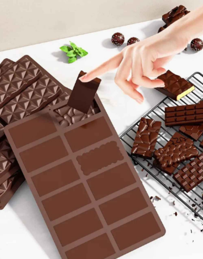chocolat fait dans moule tablette chocolat