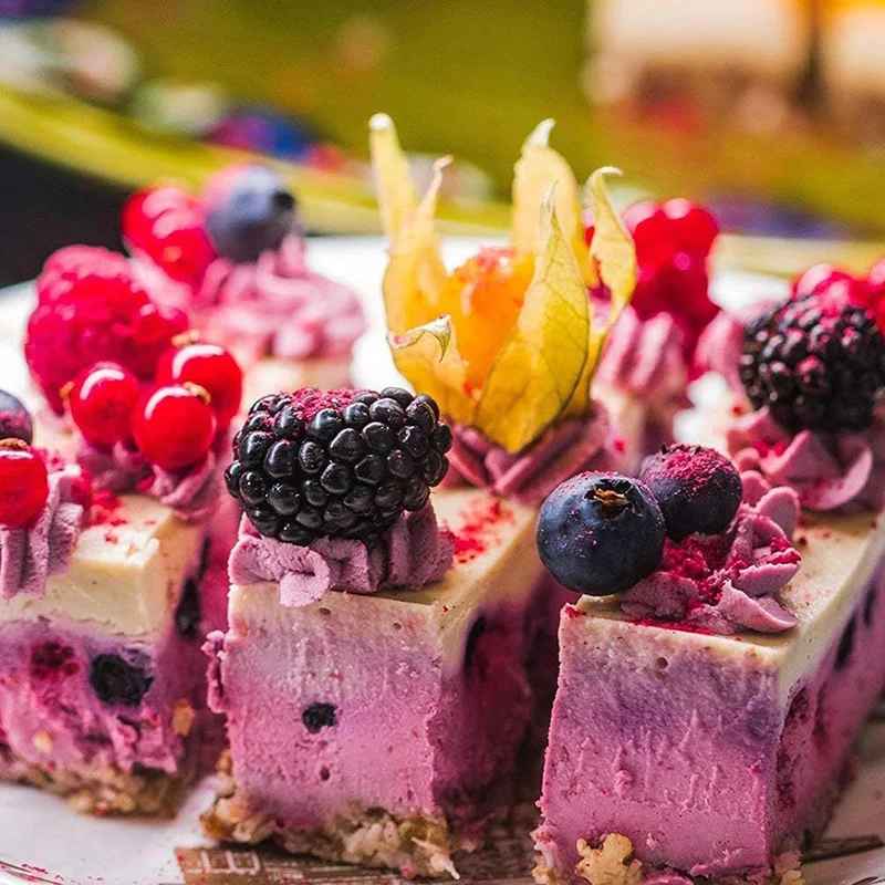crème glacé dans moule gateau silicone