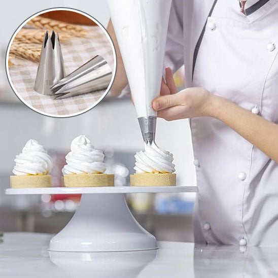 décorer cupcake avec douille patisserie