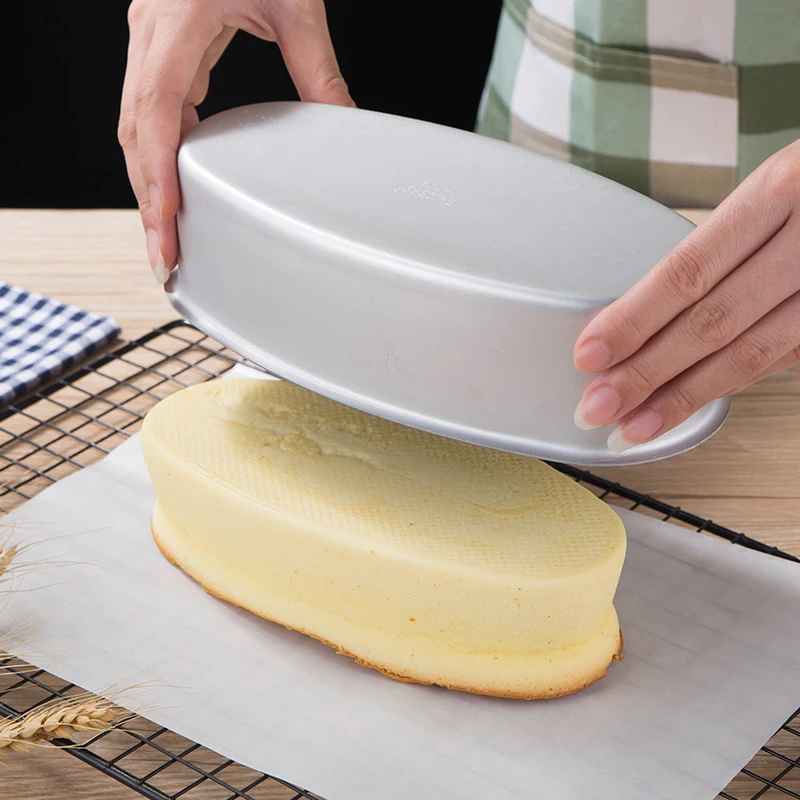 demoulage facile avec moule a gateau ovale