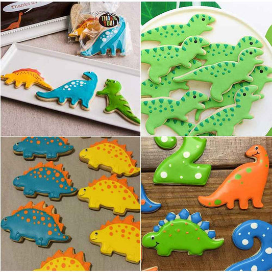 dinosaures préparés avec emporte piece 