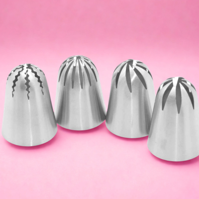 douille patisserie lot 4 inox