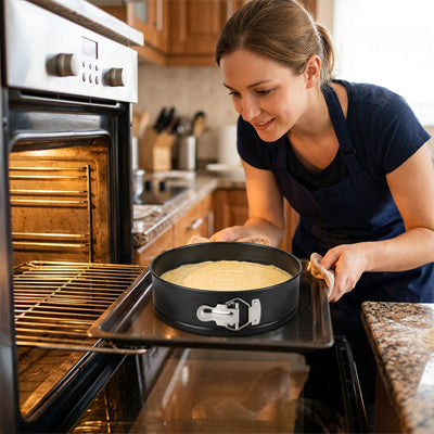 gateau au four dans moule a manqué