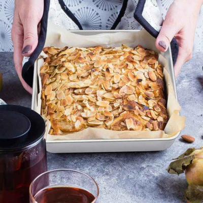gâteau aux amendes fait dans moule a manqué