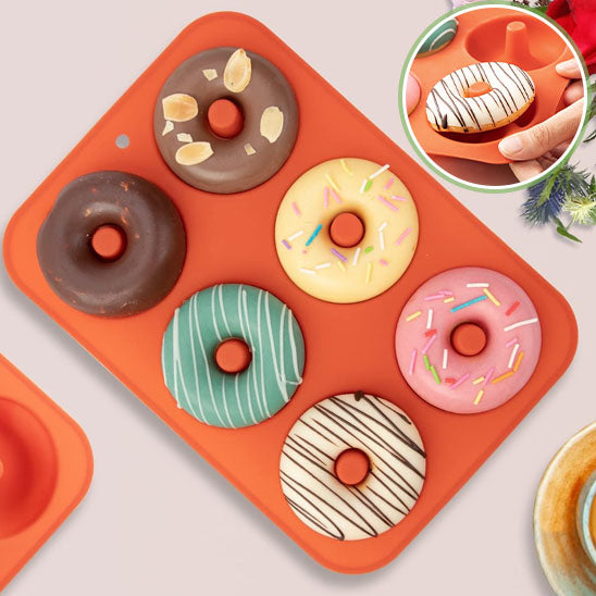 gâteau décorés dans moule à gateau en silicone