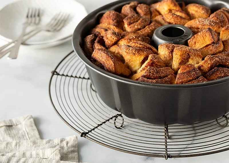 gâteau réussi avec moule à savarin