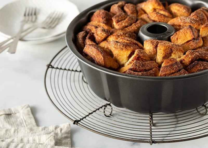 gâteau réussi avec moule à savarin