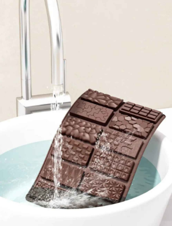 lavage facile moule tablette chocolat