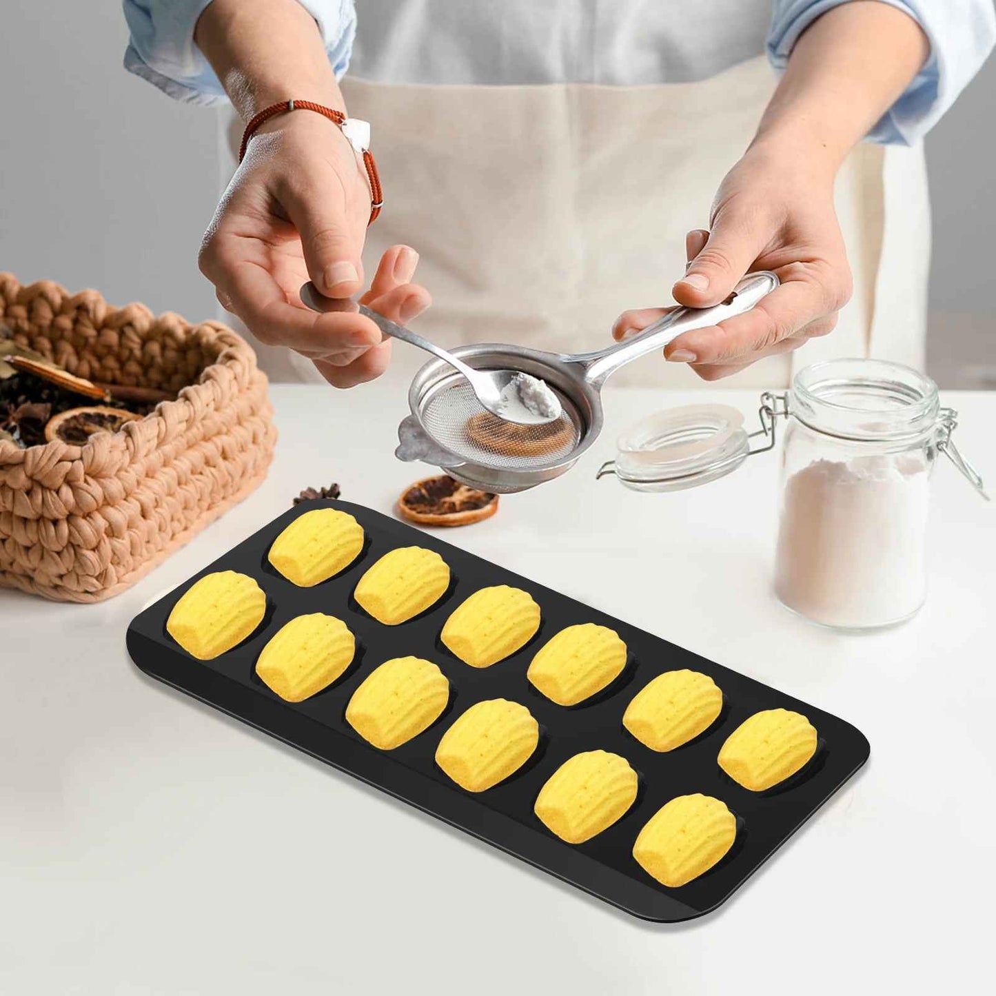 madeleines parfaits avec moule a madeleine