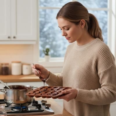 moule à chocolat souple en silicone
