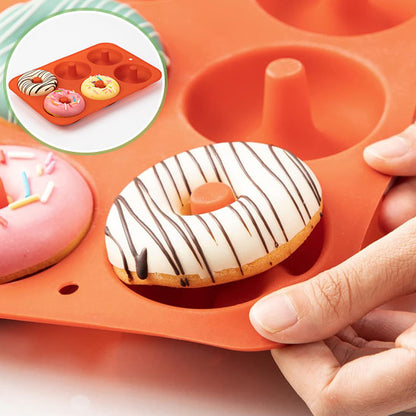 moule à gateau en silicone 6 cavités