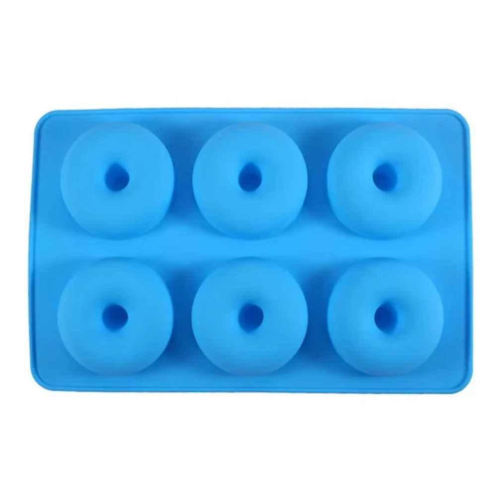 moule à gateau en silicone bleu