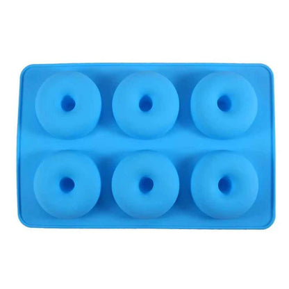moule à gateau en silicone bleu