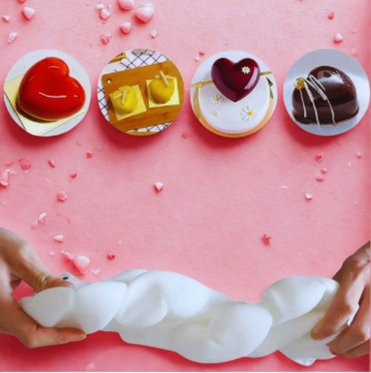 moule à gateau en silicone souple