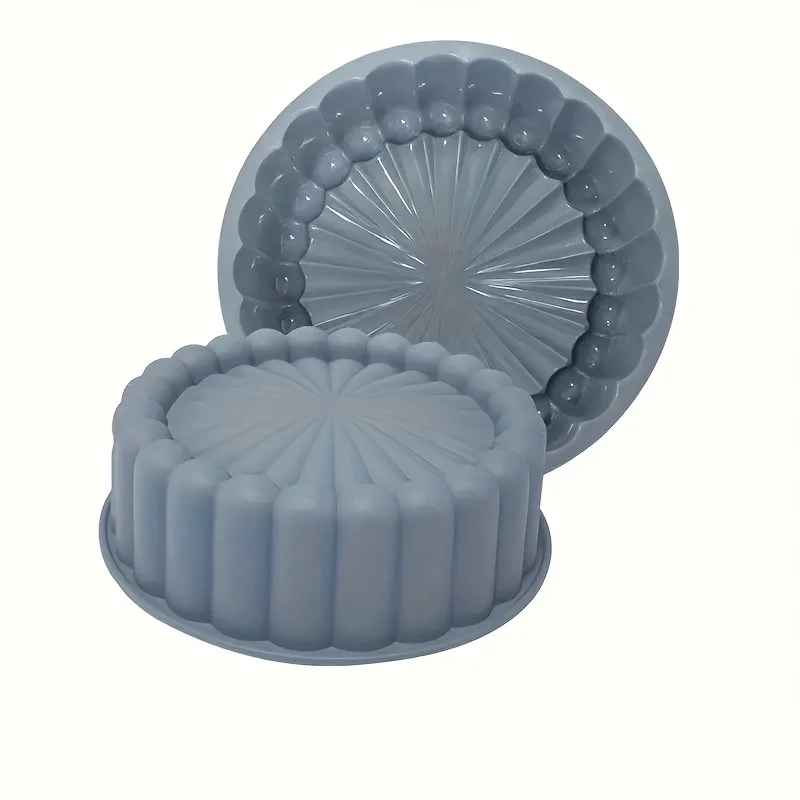 moule a gateau gris silicone
