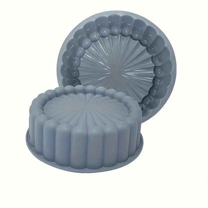 moule a gateau gris silicone