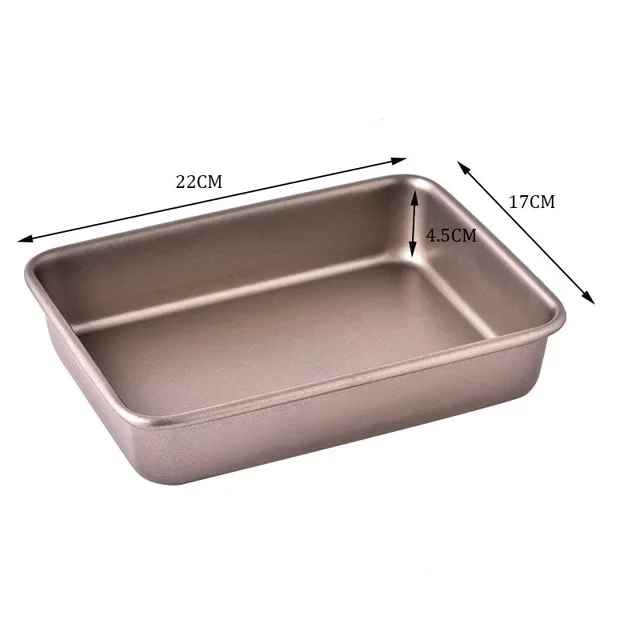 moule a gateau rectangulaire carbone 22cm