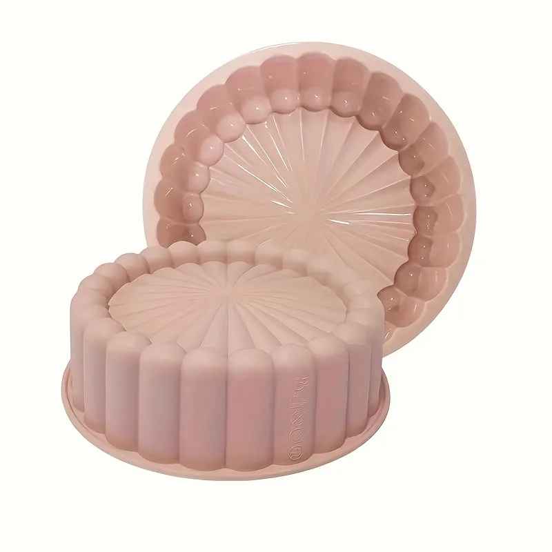 moule a gateau rose silicone