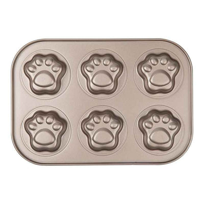 moule a madeleine forme patte de chat