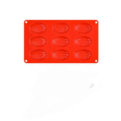 moule a madeleine rouge