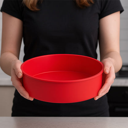 moule a manqué silicone rouge