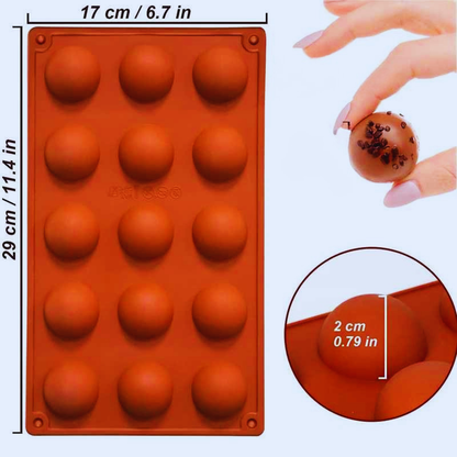 moule en silicone 15 cavités