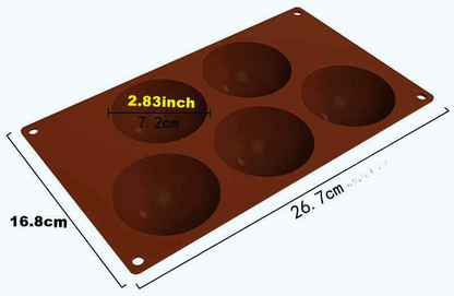moule en silicone 5 cavités