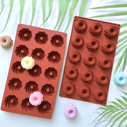 moule gateau en silicone spiral