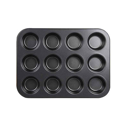 moules à muffins avec douze trous