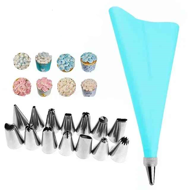 poche à douille bleu 16 pièces