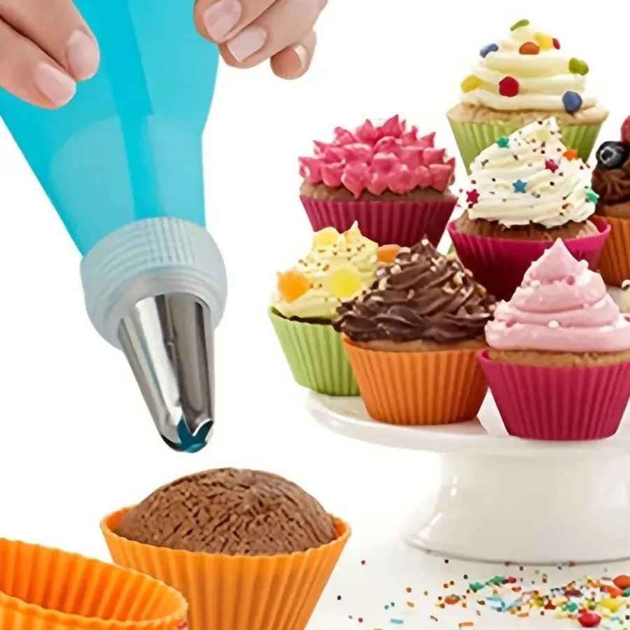 poche à douille pour décorer cupcake