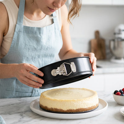 préparation gâteau au fromage dans moule a manqué