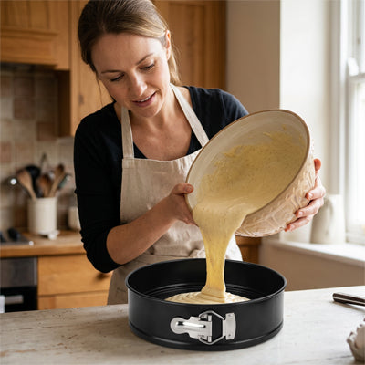 préparation gâteau dans moule a manqué