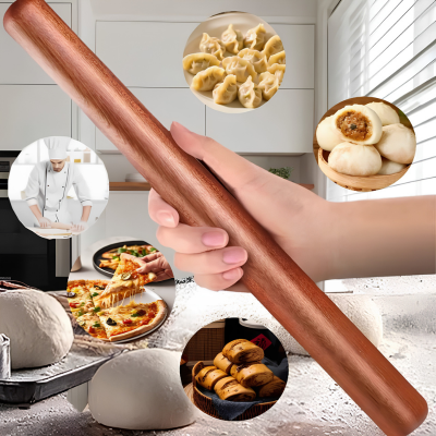 rouleau à patisserie de haute qualité de bois