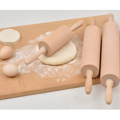 ROULEAU À PATISSERIE | Bois Naturel Antiadhésif