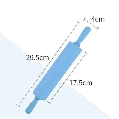 rouleau patisserie 29cm bleu