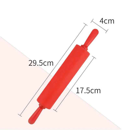 rouleau patisserie 29cm rouge