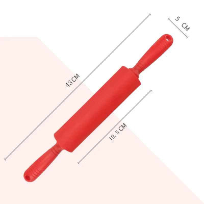 rouleau patisserie 43cm rouge