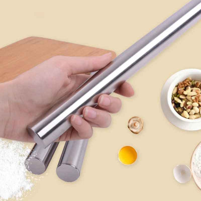 rouleaux à patisserie acier inoxydable haute qualité