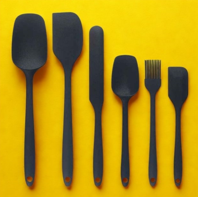 spatule en lot 6 noir