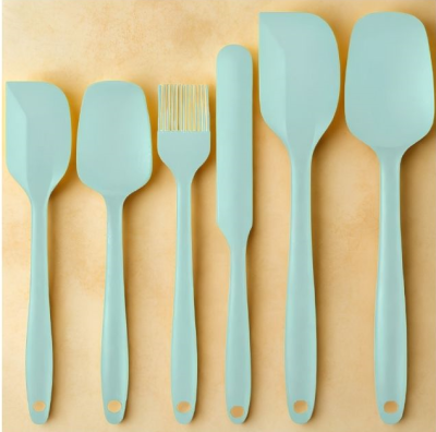 spatule en lot 6 vert