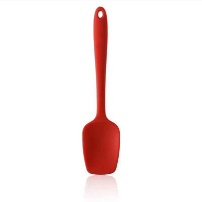 spatule en silicone rouge