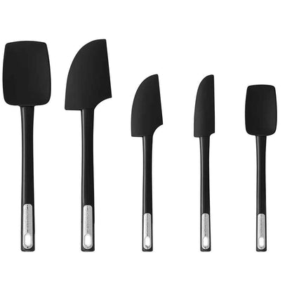spatule vedette dans pack de cinq couleur noir